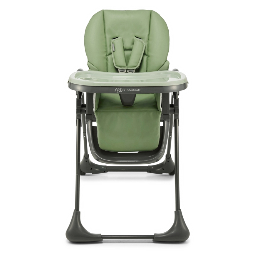 KINDERKRAFT - Chaise haute 2 en 1 TUMMIE verte