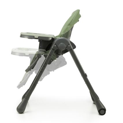 KINDERKRAFT - Chaise haute 2 en 1 TUMMIE verte