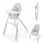 KINDERKRAFT - Chaise haute enfant 2en1 DINNLY gris