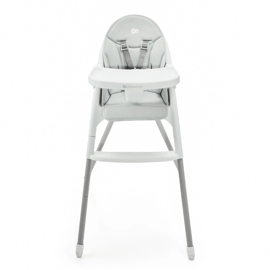 KINDERKRAFT - Chaise haute enfant 2en1 DINNLY gris