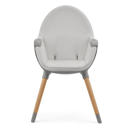 KINDERKRAFT - Chaise haute enfant 2v1 FINI2 hêtre/gris