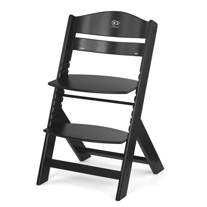 KINDERKRAFT - Chaise haute enfant ENOCK Premium noir