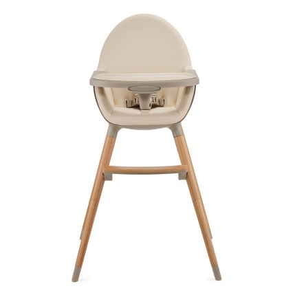 KINDERKRAFT - Chaise haute enfant FINI2 hêtre/beige