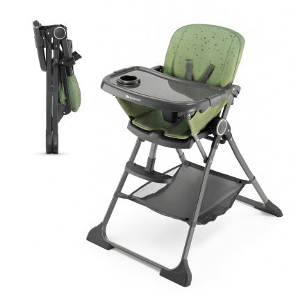 KINDERKRAFT - Chaise haute enfant FOLDEE vert