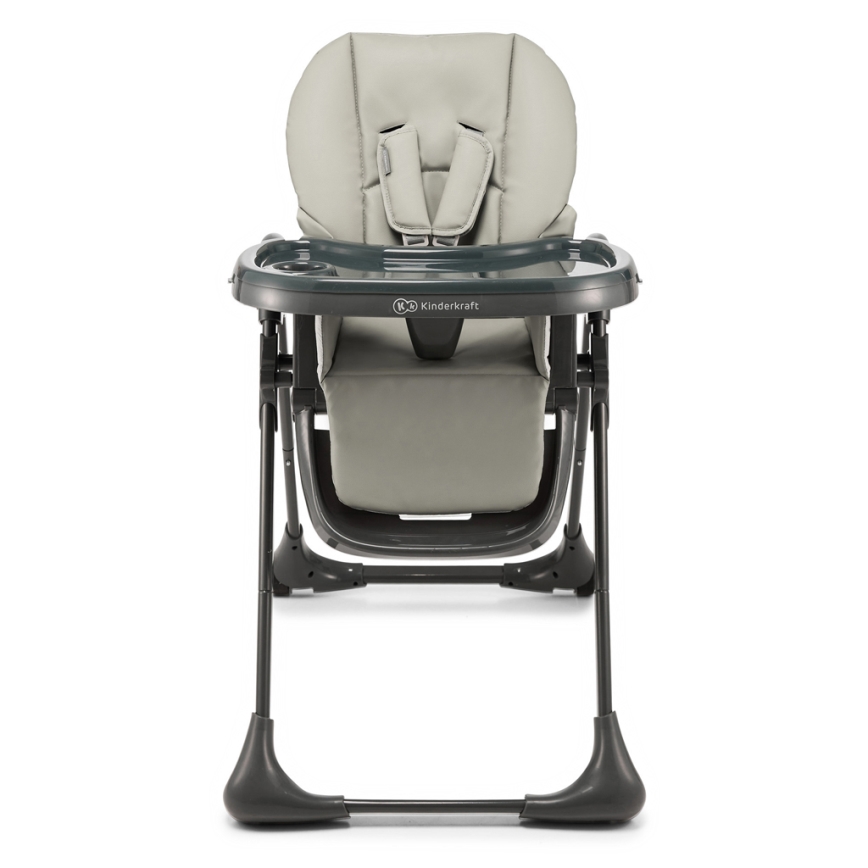 KINDERKRAFT - Chaise haute enfant TUMMIE gris