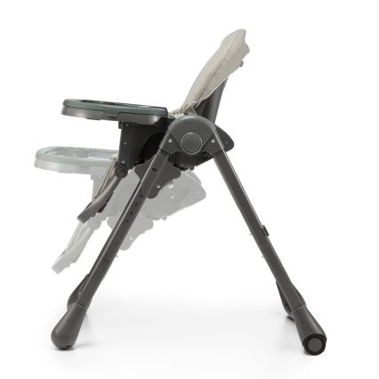 KINDERKRAFT - Chaise haute enfant TUMMIE gris