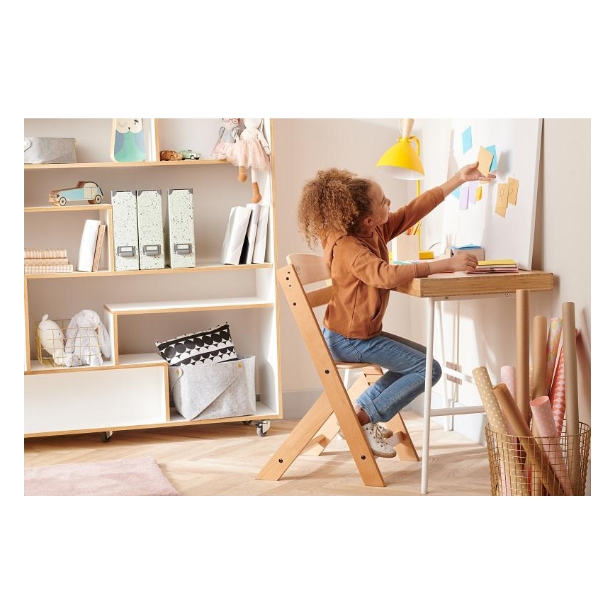 KINDERKRAFT - Chaise haute pour enfant ENOCK blanc