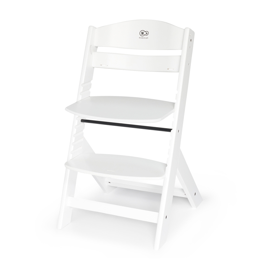 KINDERKRAFT - Chaise haute pour enfant ENOCK blanc