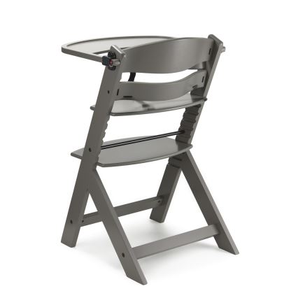 KINDERKRAFT - Chaise haute pour enfant ENOCK grise