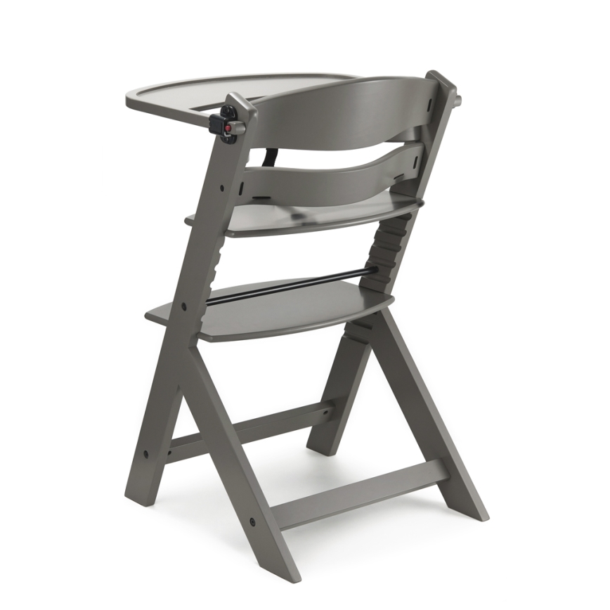 KINDERKRAFT - Chaise haute pour enfant ENOCK grise