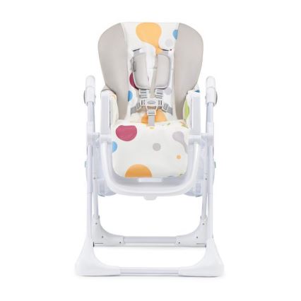 KINDERKRAFT - Chaise haute pour repas enfant YUMMY beige/blanc