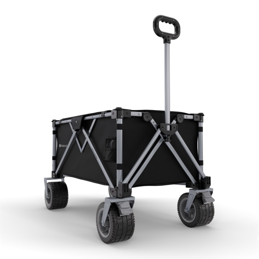 KINDERKRAFT - Chariot de transport pliable WAGON ROLLSTER noir