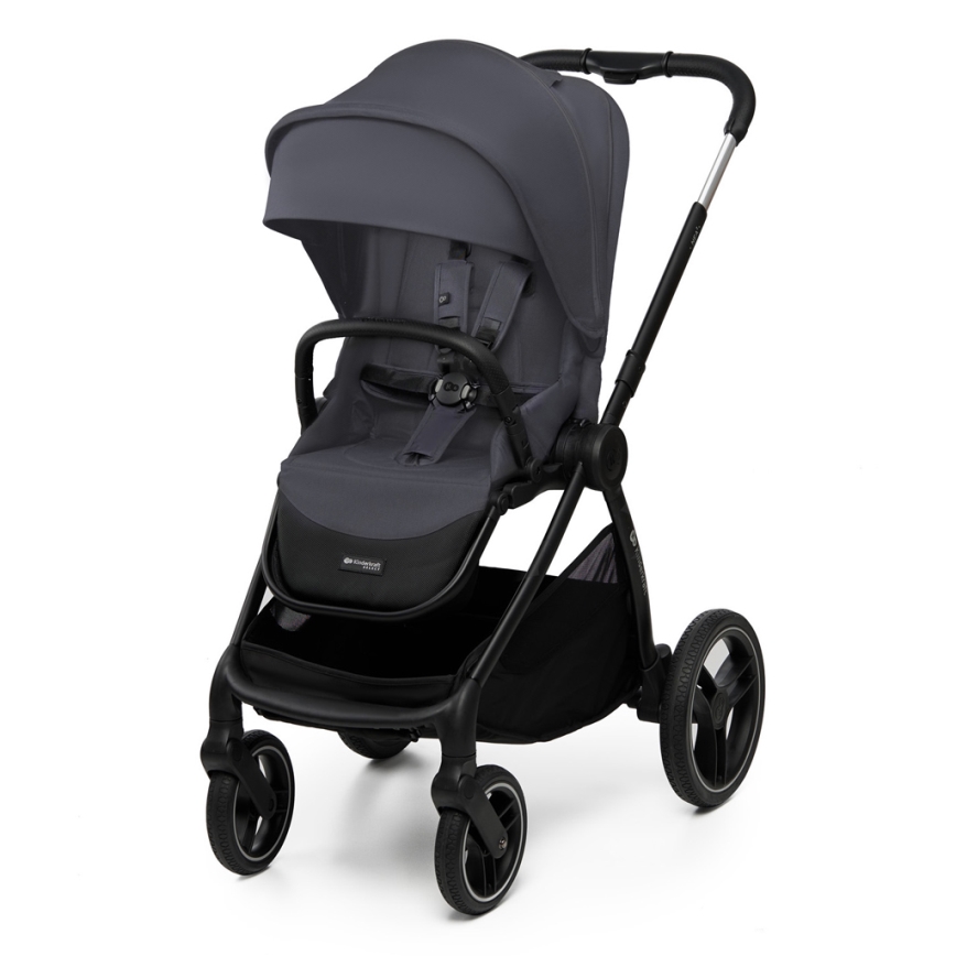 KINDERKRAFT - Combinatiekinderwagen 2in1 NEA 2 Donkergrijs