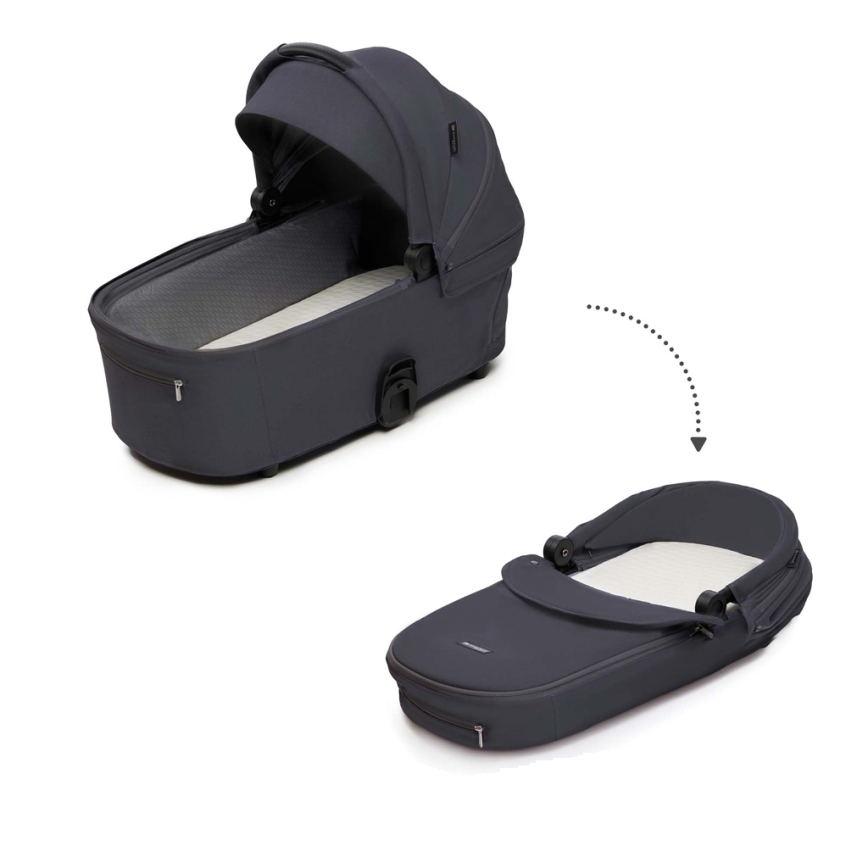 KINDERKRAFT - Combinatiekinderwagen 2in1 NEA 2 Donkergrijs