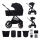 KINDERKRAFT - Combinatiekinderwagen 2in1 NEA 2 Midnight zwart