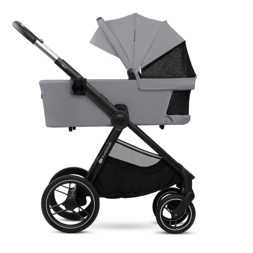 KINDERKRAFT - Combinatiekinderwagen 2in1 NEA 2 Platinum grijs