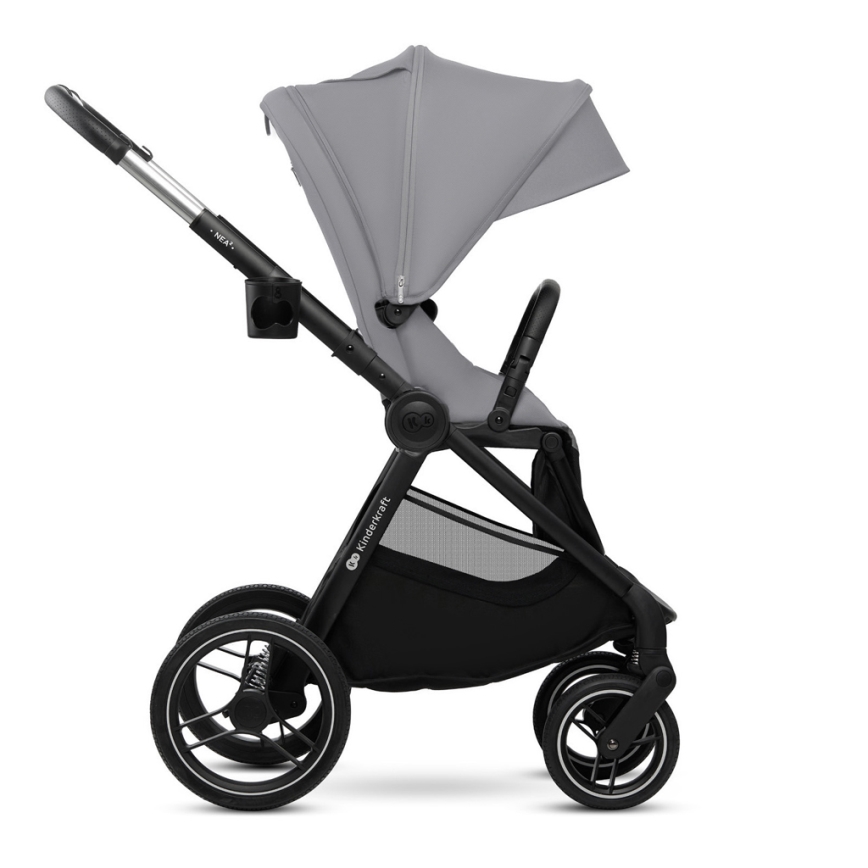 KINDERKRAFT - Combinatiekinderwagen 2in1 NEA 2 Platinum grijs