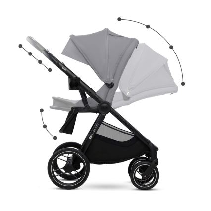 KINDERKRAFT - Combinatiekinderwagen 2in1 NEA 2 Platinum grijs