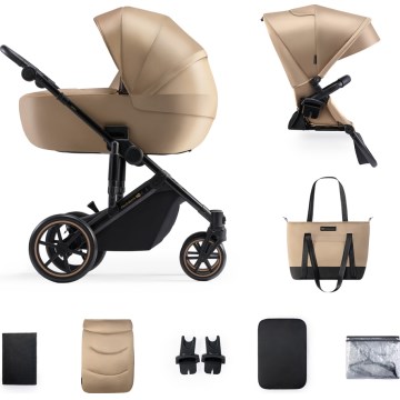 KINDERKRAFT - Combinatiekinderwagen 2in1 PRIME 2 beige