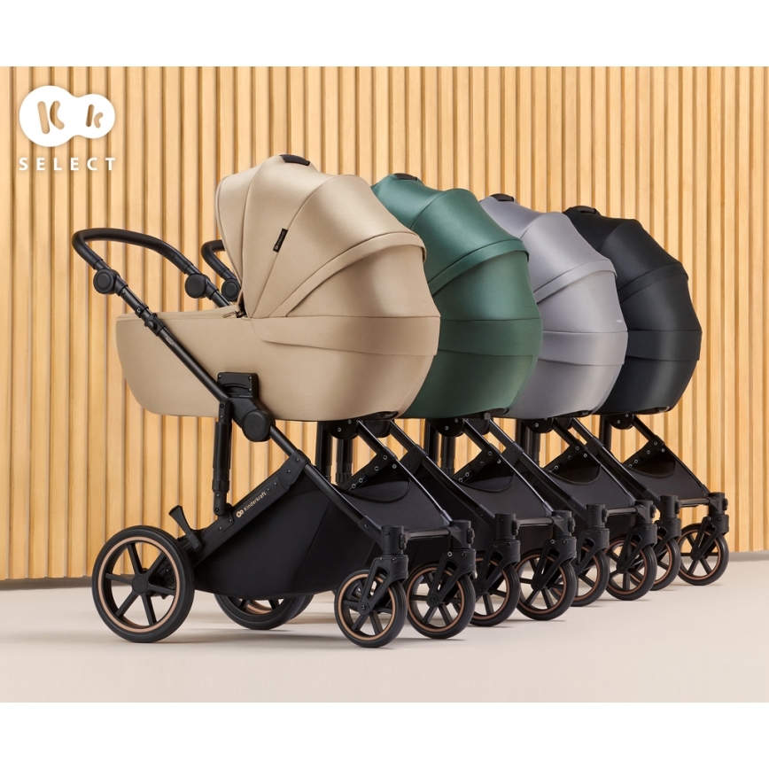 KINDERKRAFT - Combinatiekinderwagen 2in1 PRIME 2 grijs