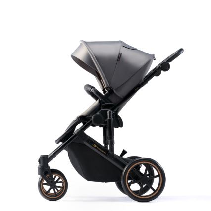 KINDERKRAFT - Combinatiekinderwagen 2in1 PRIME 2 grijs