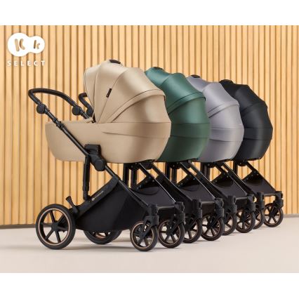 KINDERKRAFT - Combinatiekinderwagen 2in1 PRIME 2 groen
