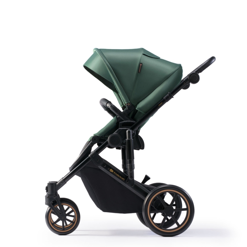 KINDERKRAFT - Combinatiekinderwagen 2in1 PRIME 2 groen
