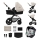 KINDERKRAFT - Combinatiekinderwagen 3in1 MOOV 2 AIR Moonlight grijs + autostoel MINK PRO
