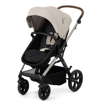 KINDERKRAFT - Combinatiekinderwagen 3in1 MOOV 2 Moonlight grijs + autostoel MINK PRO