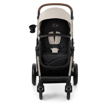KINDERKRAFT - Combinatiekinderwagen 3in1 MOOV 2 Moonlight grijs + autostoel MINK PRO