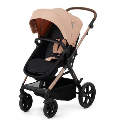 KINDERKRAFT - Combinatiekinderwagen 3in1 MOOV 2 Sand beige + autostoel MINK PRO