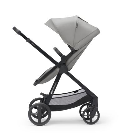 KINDERKRAFT - Combinatiekinderwagen 3in1 NEWLY Moonlight grijs  + autostoel MINK PRO