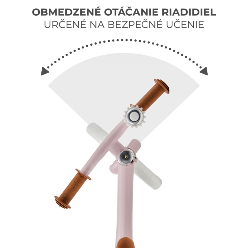 KINDERKRAFT - Draisienne FLY PLUS Powder rose