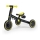 KINDERKRAFT - Draisienne pour enfant 3en1 4TRIKE jaune/noir