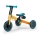 KINDERKRAFT - Draisienne pour enfant 3en1 4TRIKE jaune/turquoise