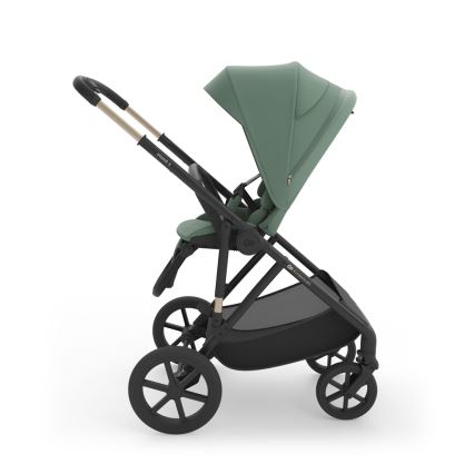 KINDERKRAFT - Gecombineerde 3-in-1 kinderwagen PRIME 3 Donkergroen