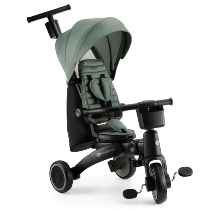 KINDERKRAFT - Kinderdriewieler 4-in-1 JAZZ 2 groen