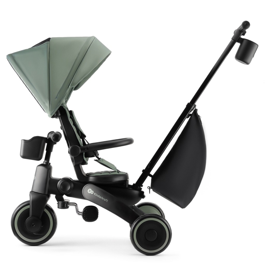 KINDERKRAFT - Kinderdriewieler 4-in-1 JAZZ 2 groen