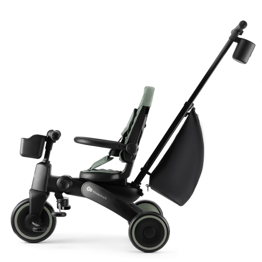 KINDERKRAFT - Kinderdriewieler 4-in-1 JAZZ 2 groen
