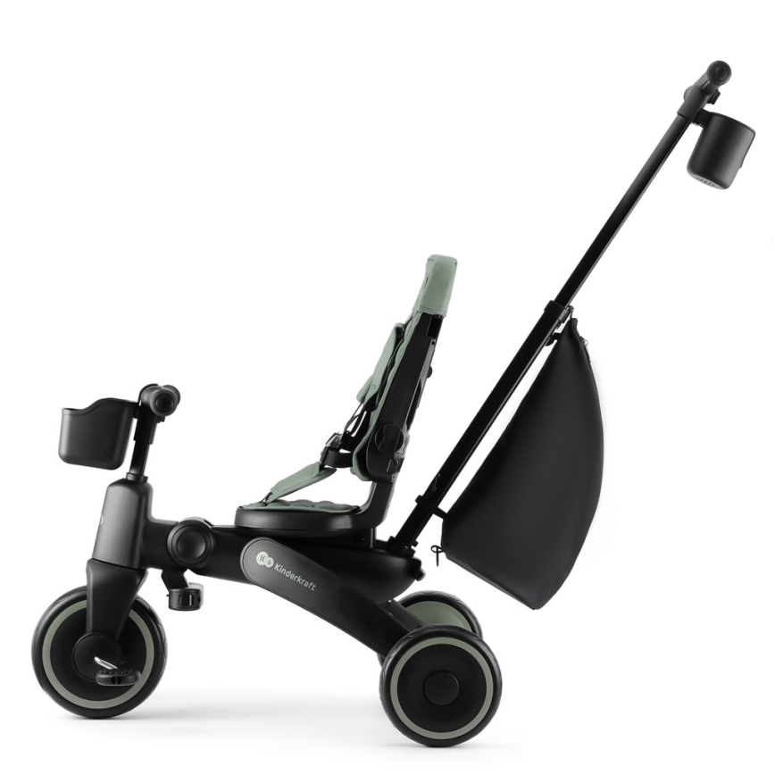 KINDERKRAFT - Kinderdriewieler 4-in-1 JAZZ 2 groen