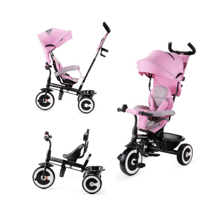 KINDERKRAFT - Kinderdriewieler ASTON roze