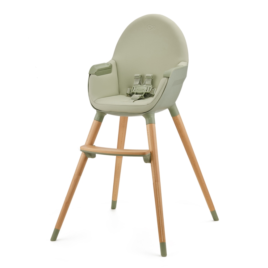 KINDERKRAFT - Kinderstoel 2-in-1 FINI2 beuken/groen