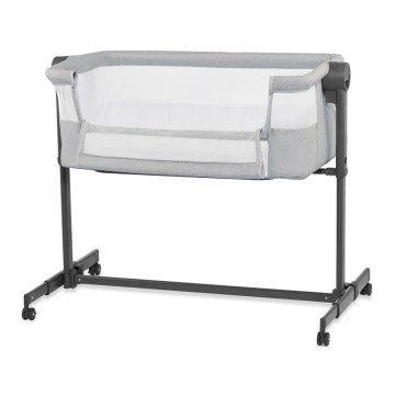 KINDERKRAFT - Lit pour bébé NESTE UP2 gris clair