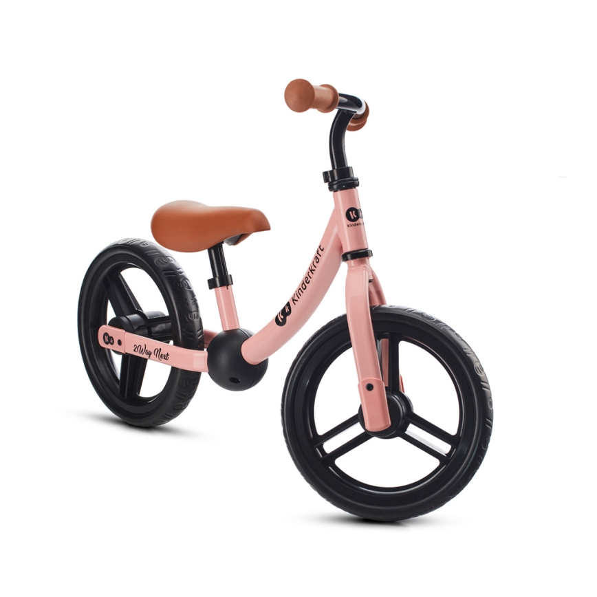 KINDERKRAFT - Loopfiets 2WAY NEXT roze