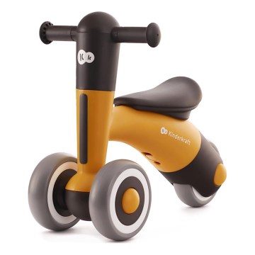 KINDERKRAFT - Loopfiets MINIBI Premium oranje/grijs