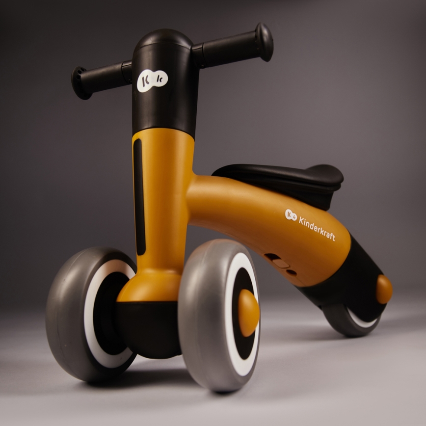 KINDERKRAFT - Loopfiets MINIBI Premium oranje/grijs