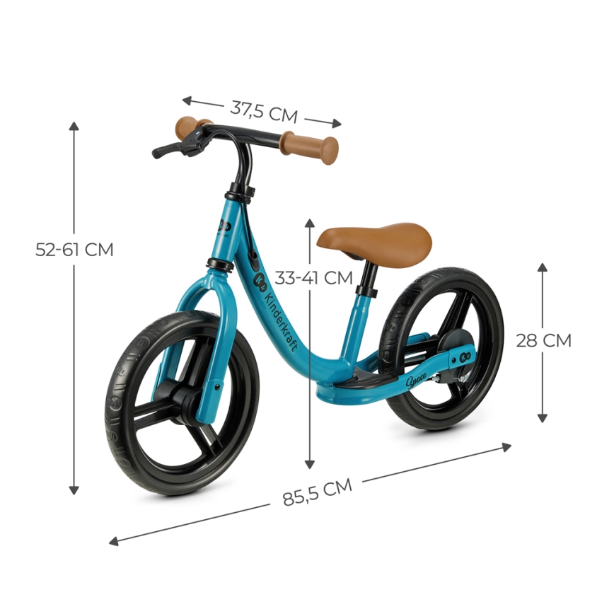 KINDERKRAFT - Loopfiets SPACE blauw