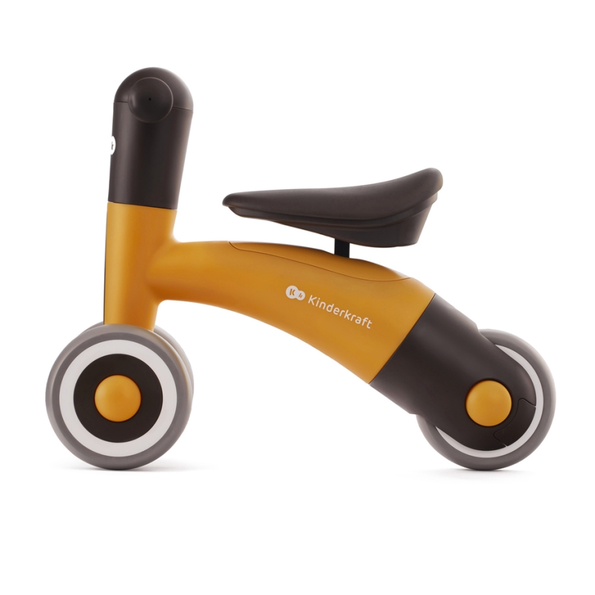 KINDERKRAFT - Loopfiets MINIBI Premium oranje/grijs