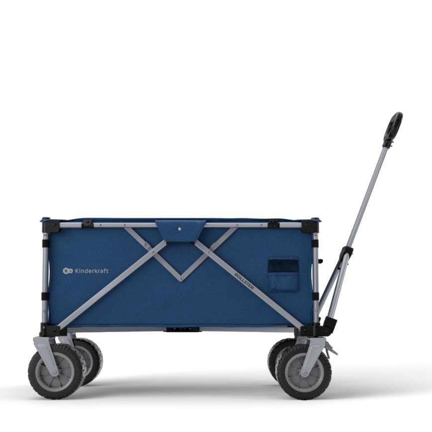KINDERKRAFT - Opvouwbare transportwagen WAGON ROLLSTER, blauw