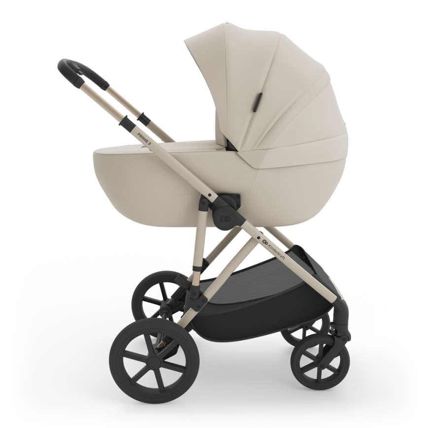 KINDERKRAFT - Poussette combinée 3-en-1 PRIME 3 Sable